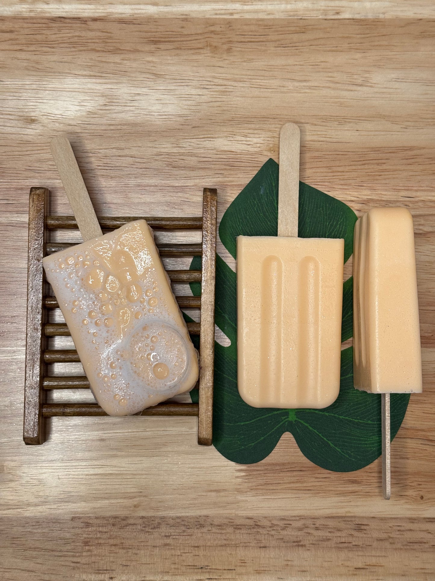 Orange Creamsicle Poppy Bar Soap