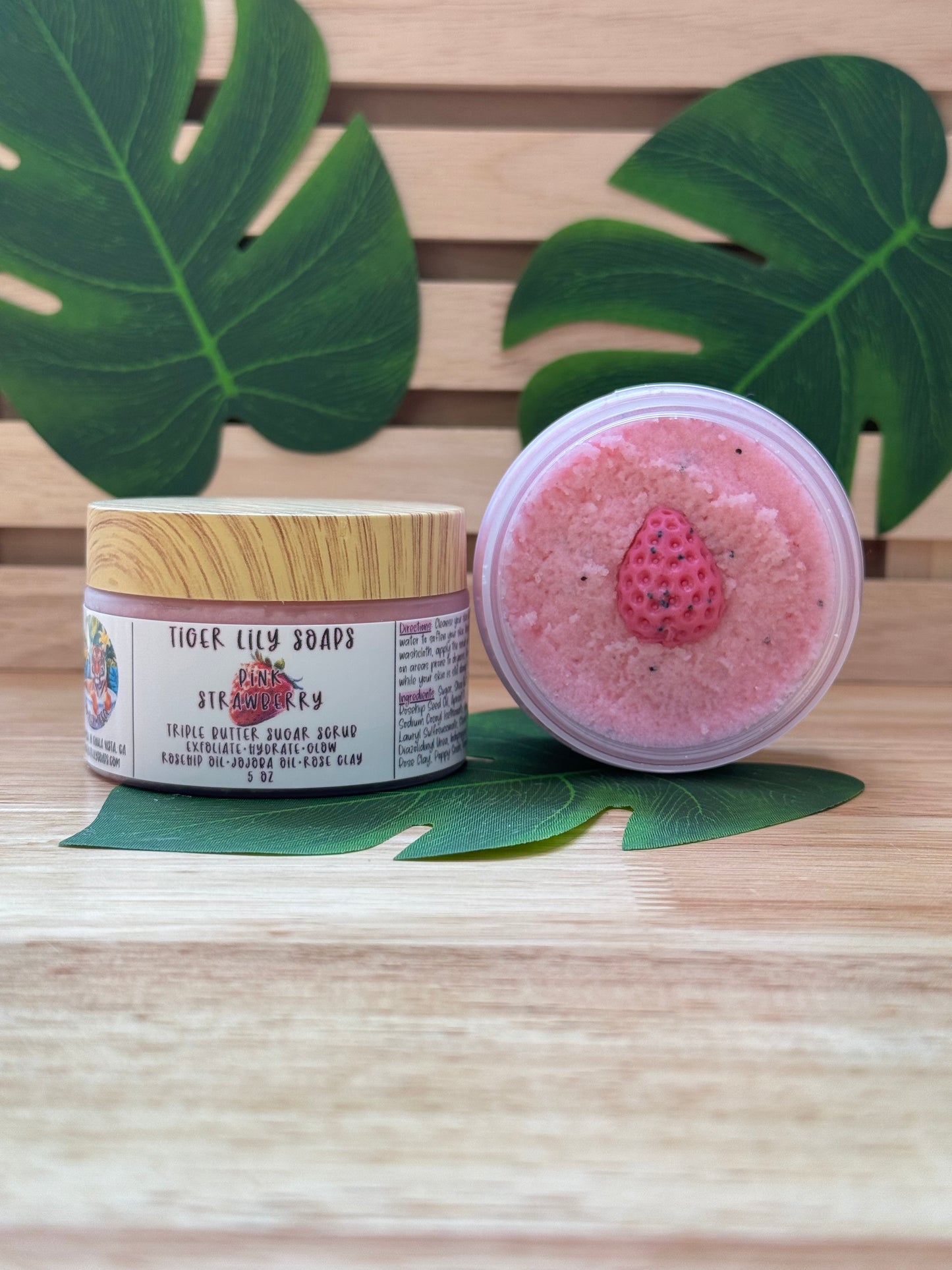 Pink Strawberry Gift Set