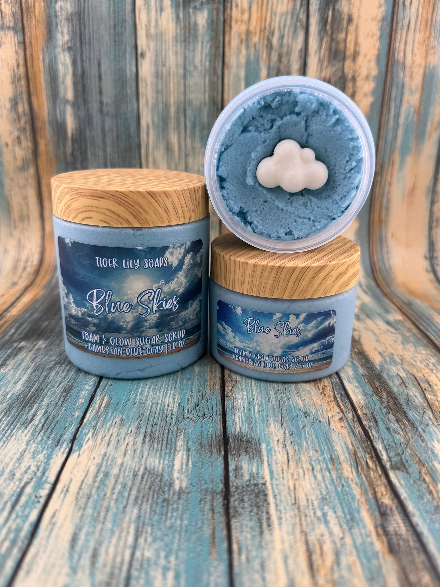Blue Skies Sugar Scrub