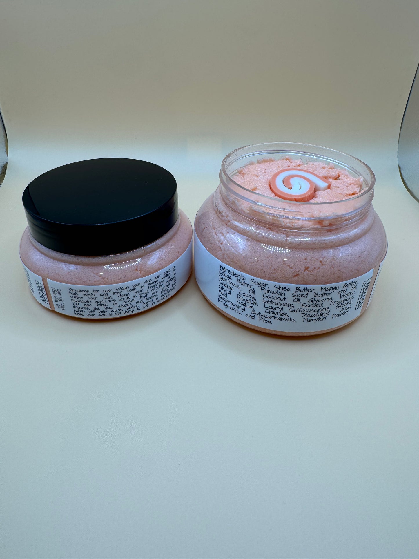 Pumpkin Roll Cake Sugar Scrub