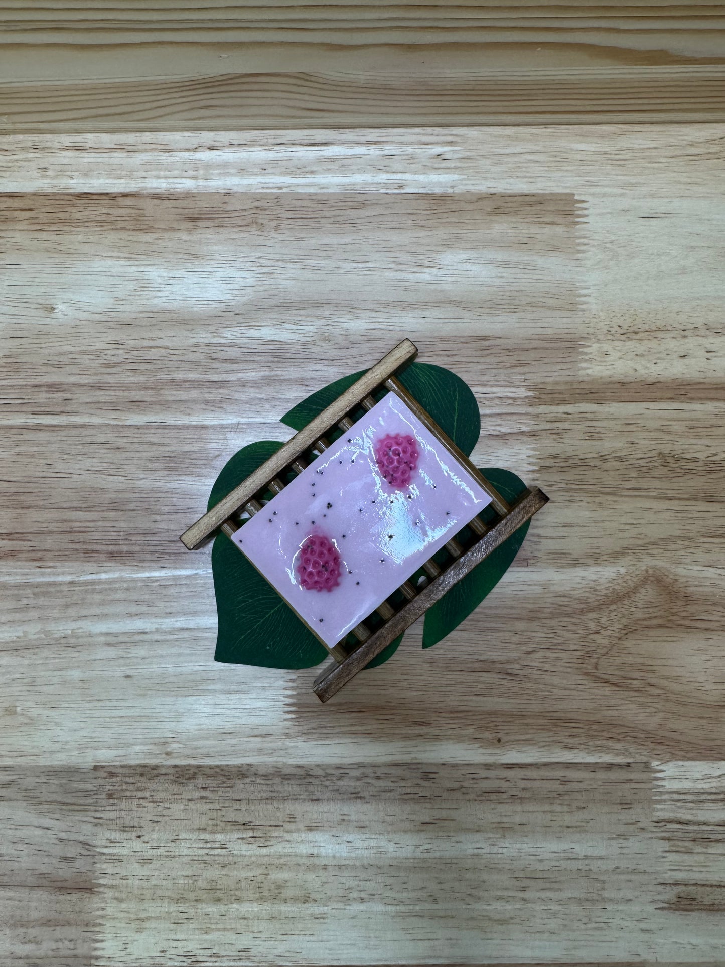 Pink Strawberry Bar Soap
