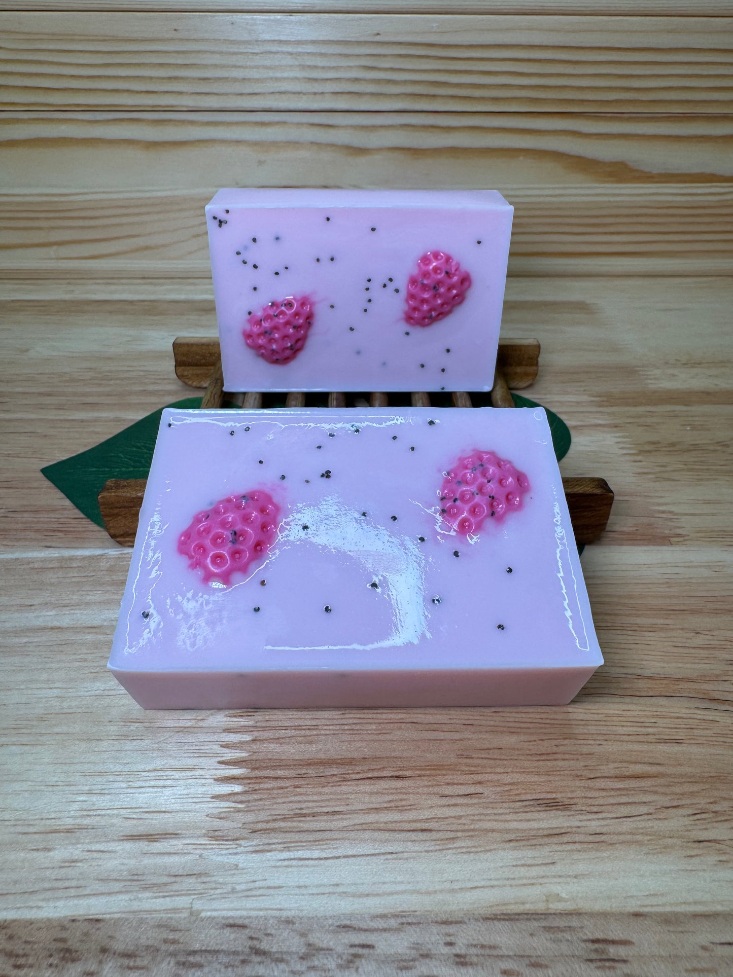 Pink Strawberry Bar Soap