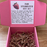 Pink Strawberry Gift Set