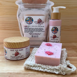 Pink Strawberry Gift Set