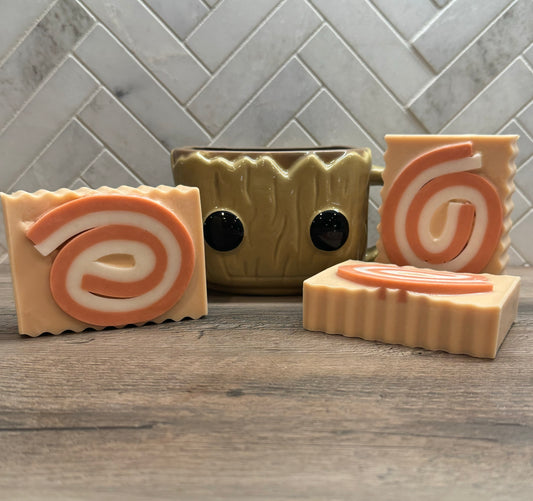 Pumpkin Roll Cake Bar Soap