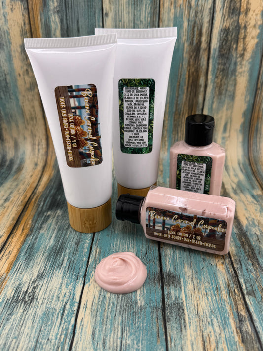 Banana Caramel Cupcake Luxe Lotion