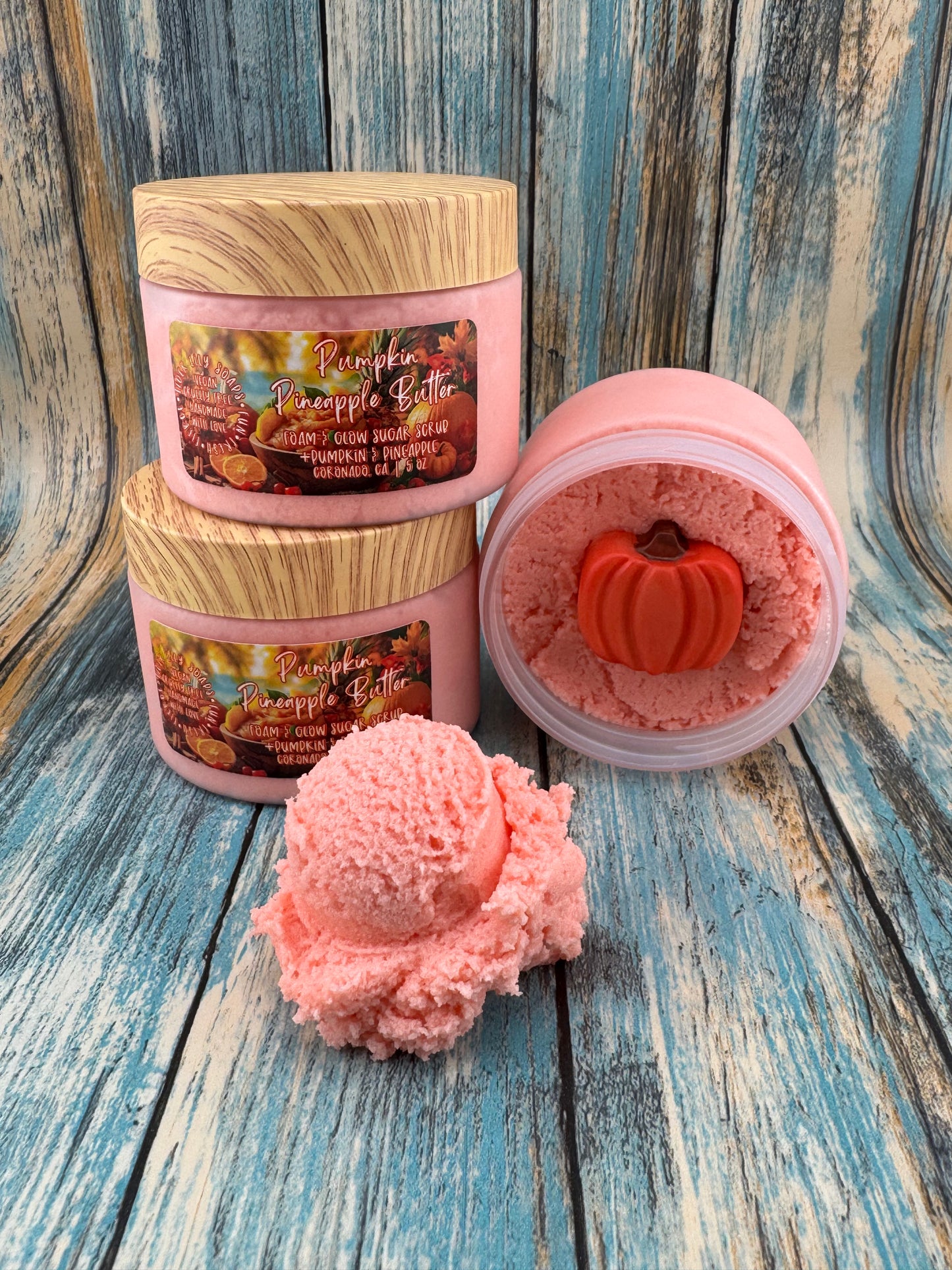 Pumpkin Pineapple Butter Sugar Scrub