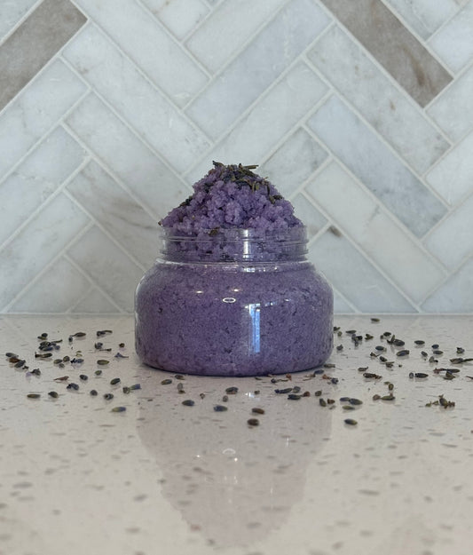 Lavender Haze Epsom Salt Scrub