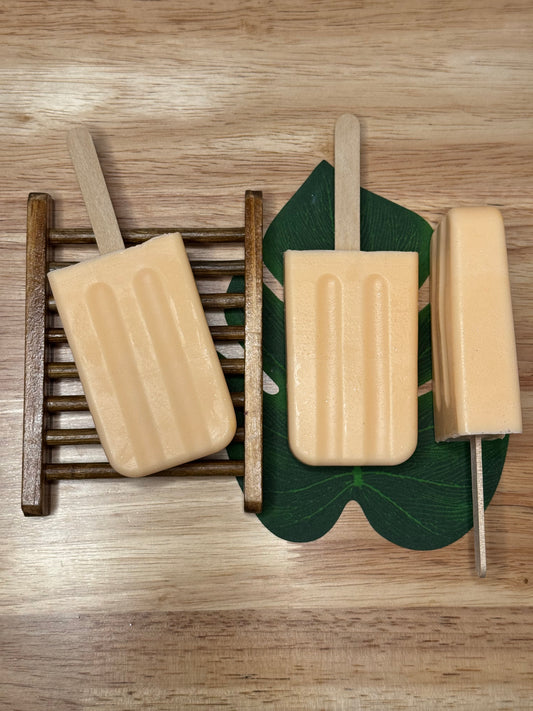 Orange Creamsicle Poppy Bar Soap