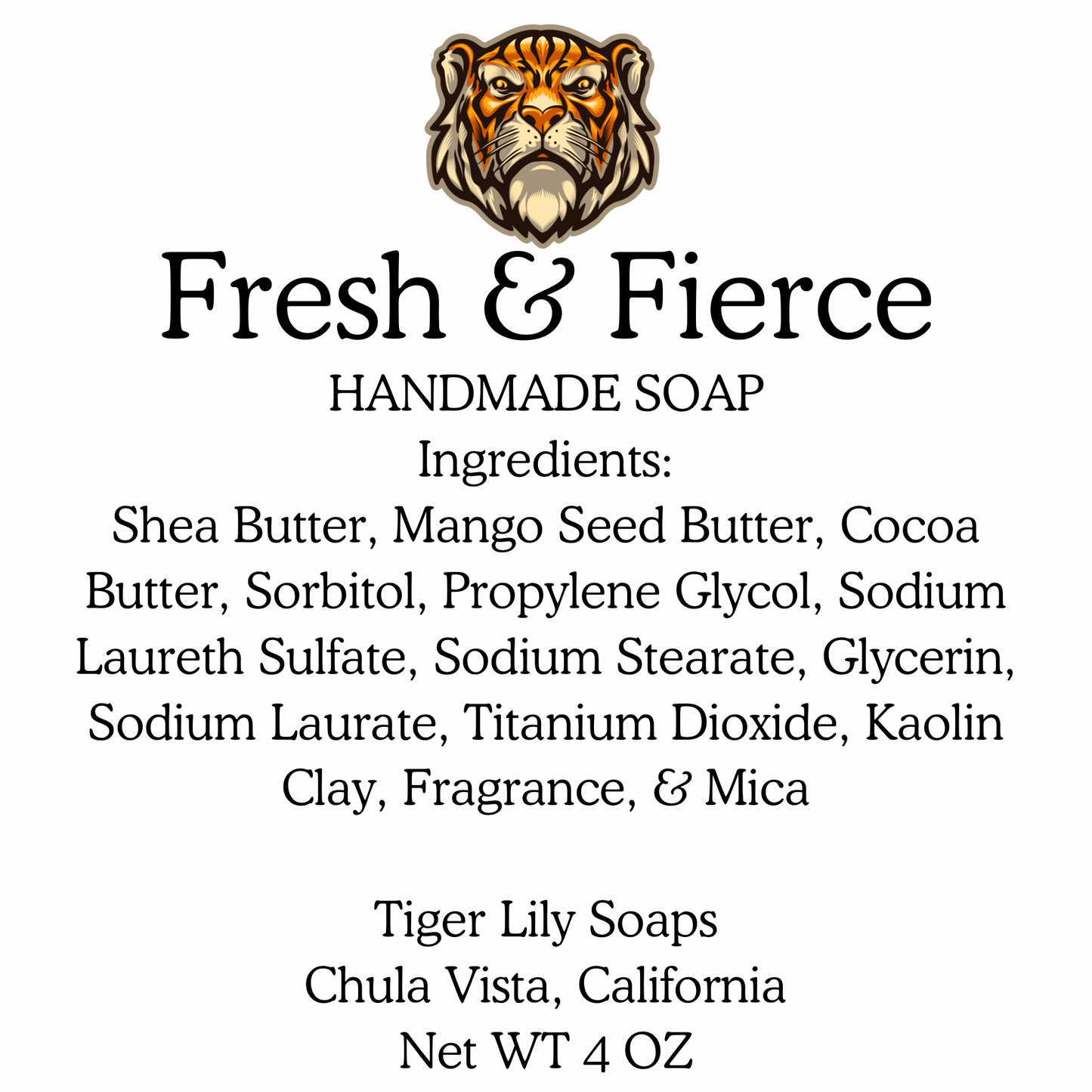 Fresh & Fierce Bar Soap