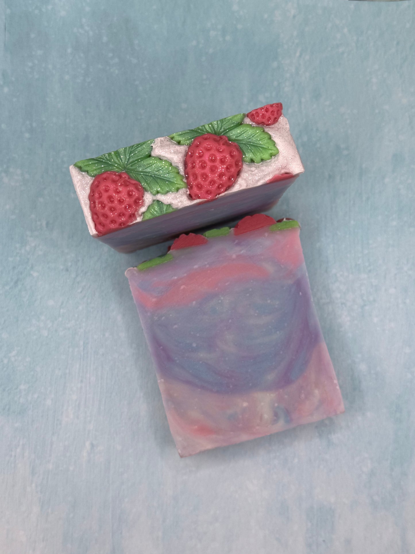 Winter Pink Berry Bar Soap