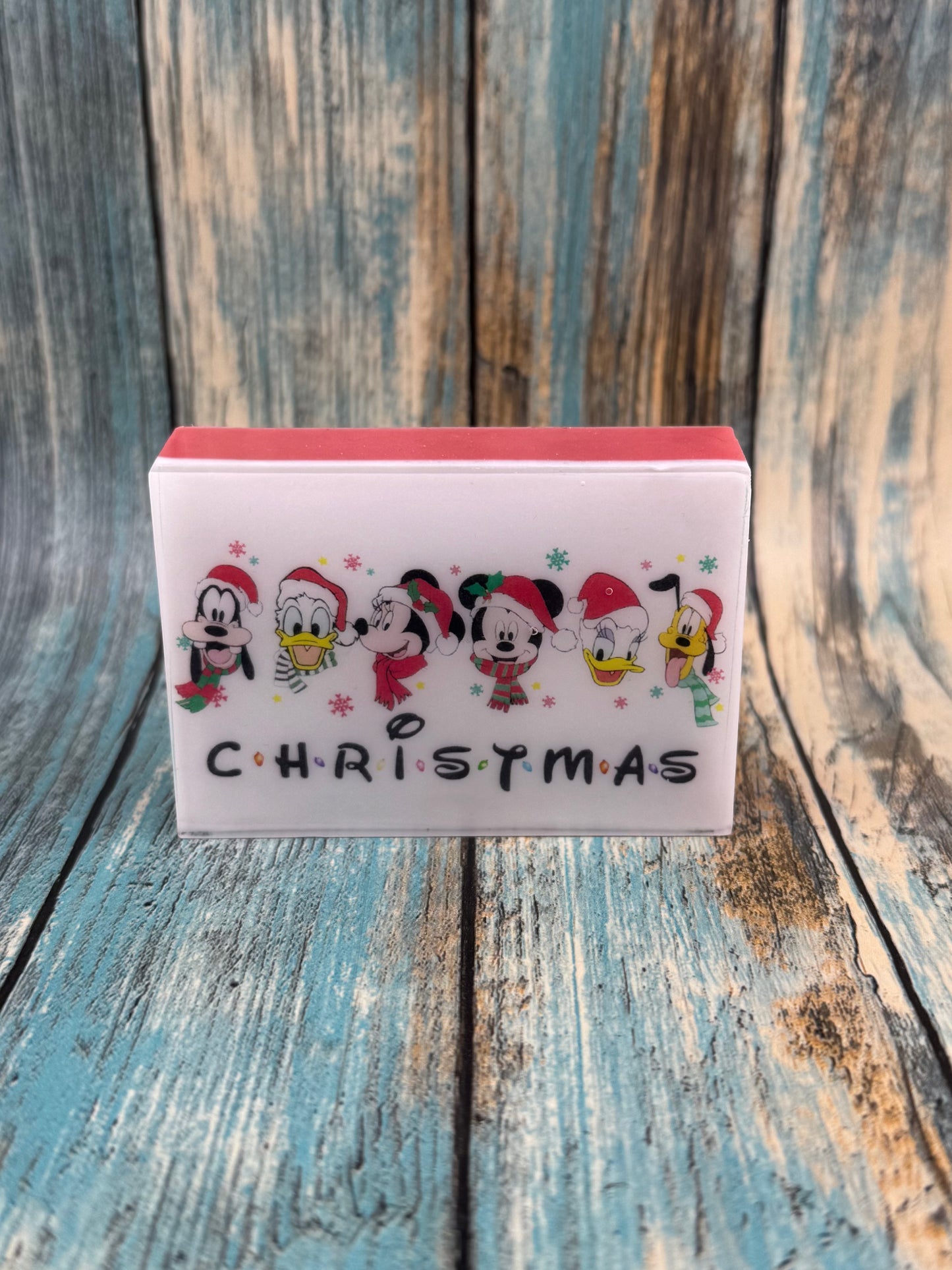 Mickey & Friends Christmas Bar Soap
