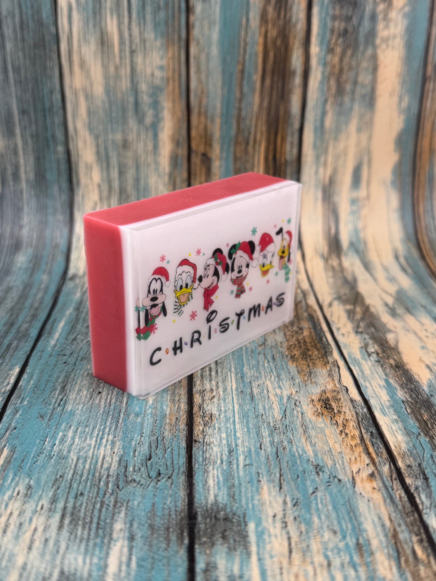 Mickey & Friends Christmas Bar Soap