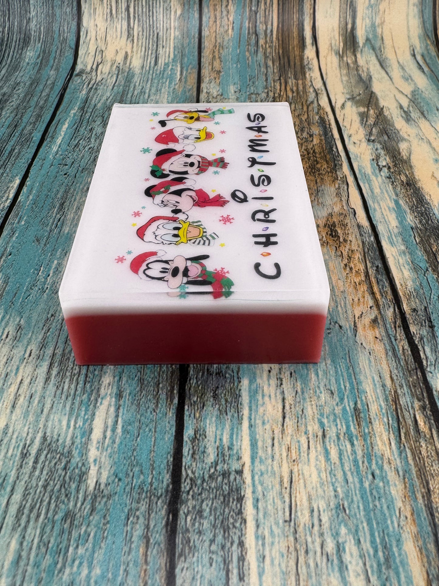 Mickey & Friends Christmas Bar Soap