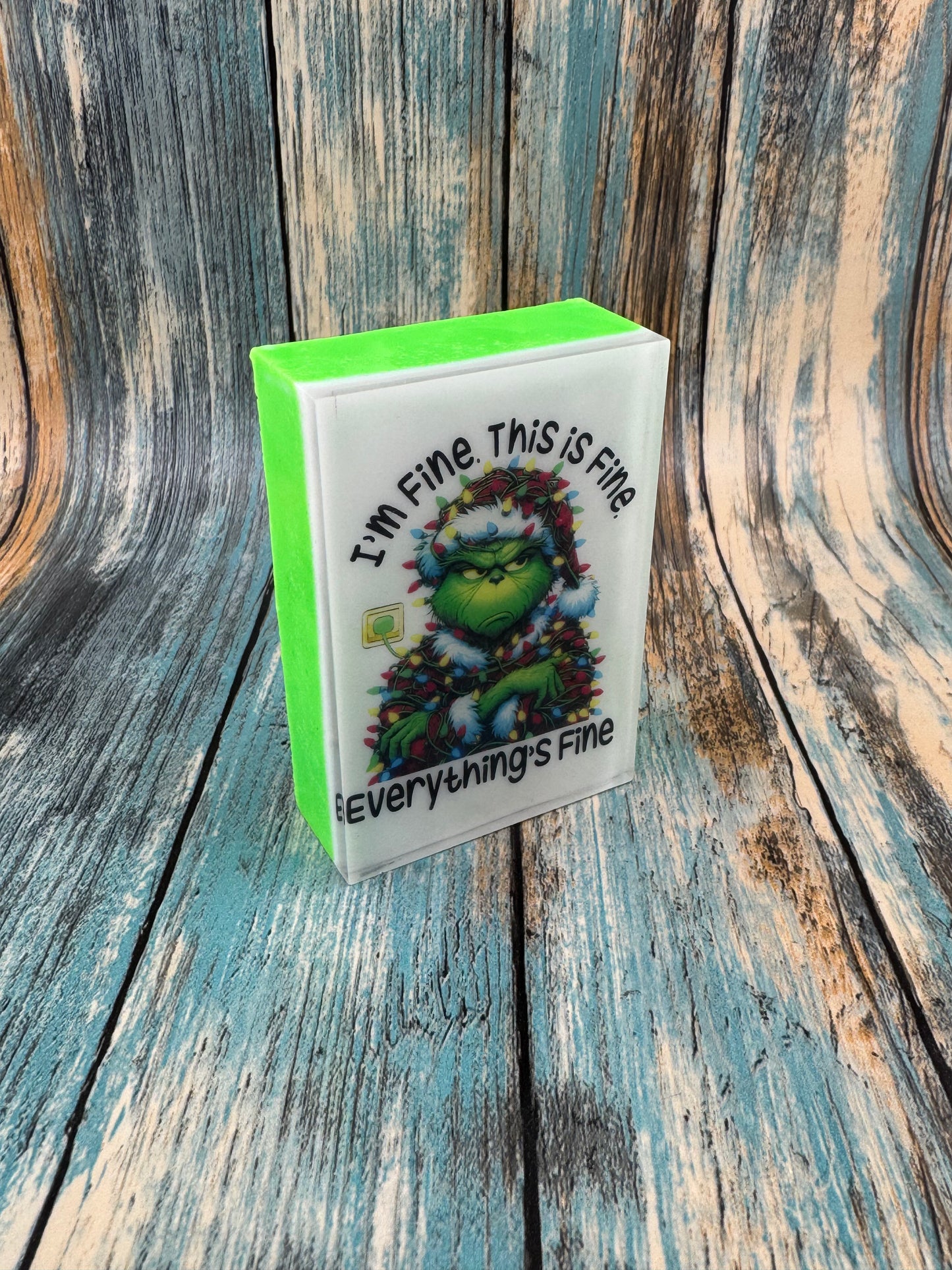 Merry Grinchmas Bar Soap