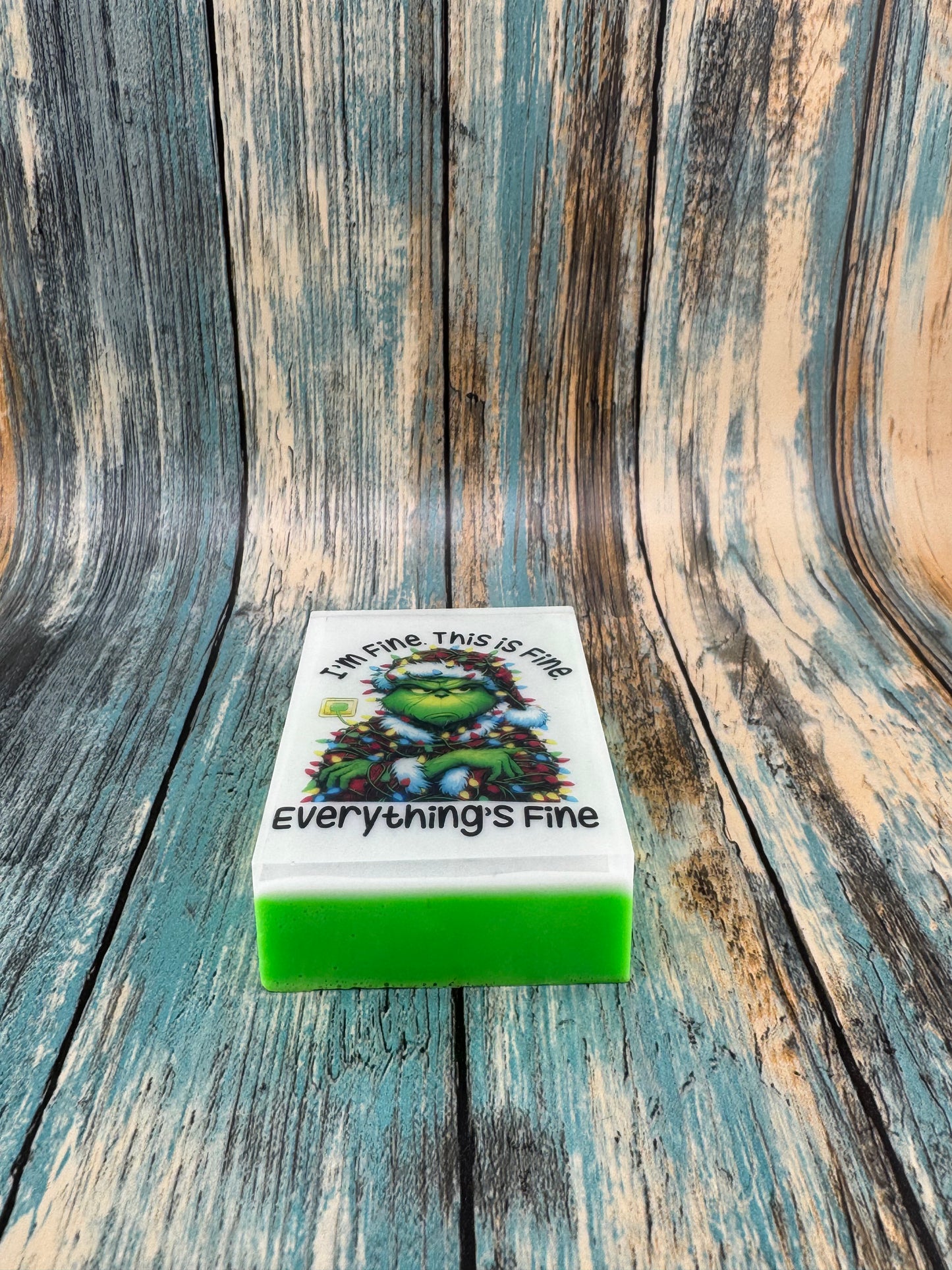 Merry Grinchmas Bar Soap