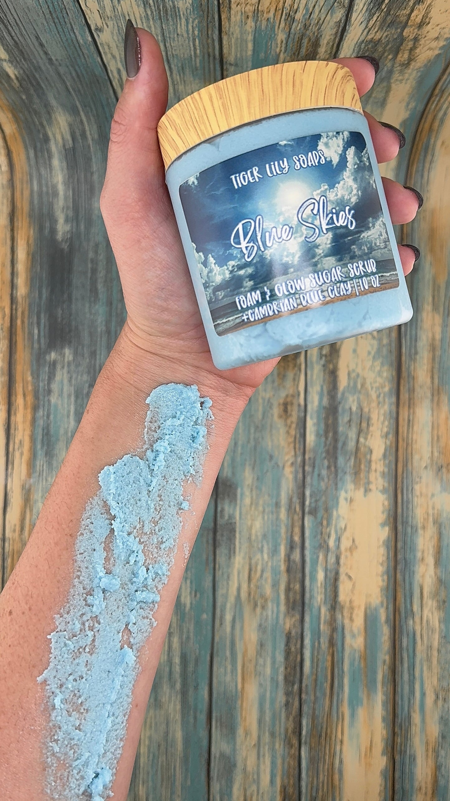 Blue Skies Sugar Scrub