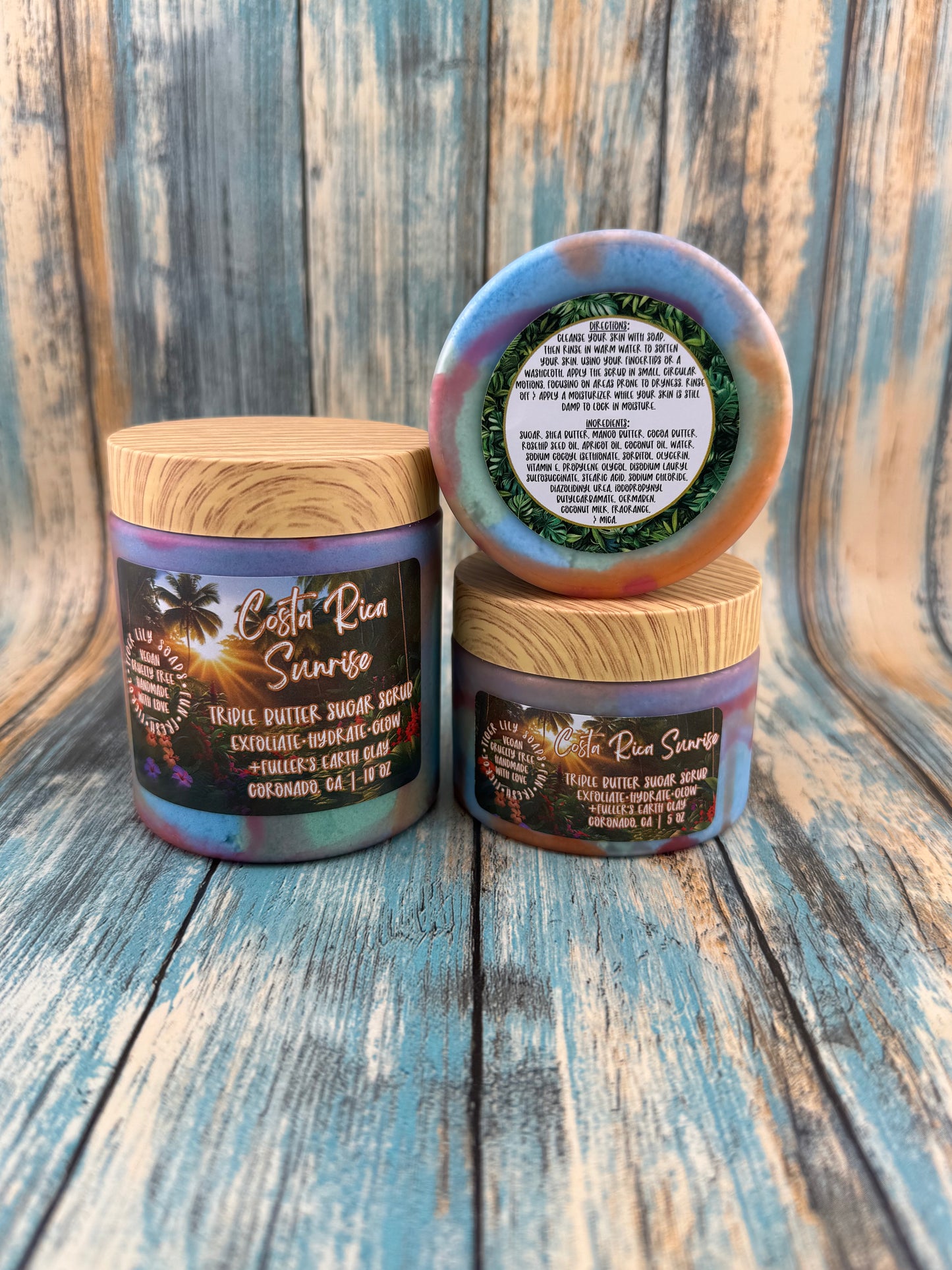 Costa Rica Sunrise Sugar Scrub