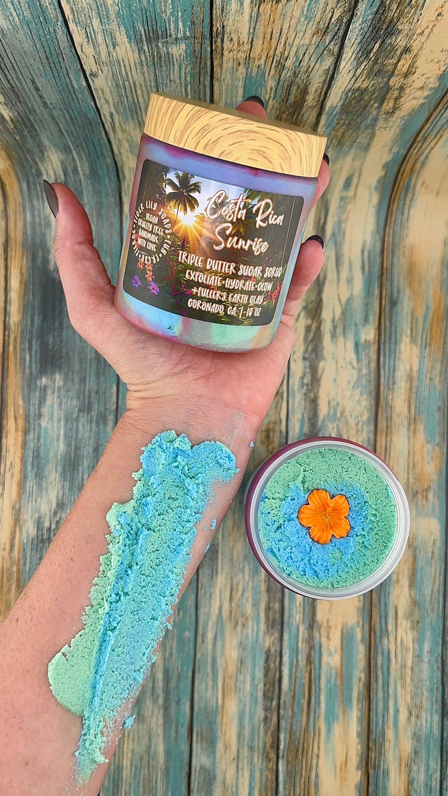 Costa Rica Sunrise Sugar Scrub
