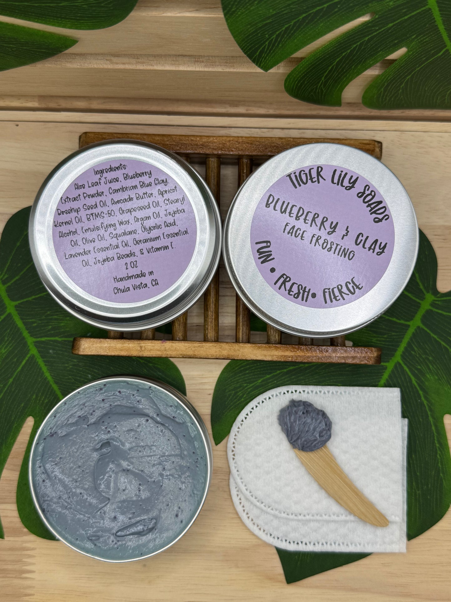 Blueberry & Clay Face Frosting