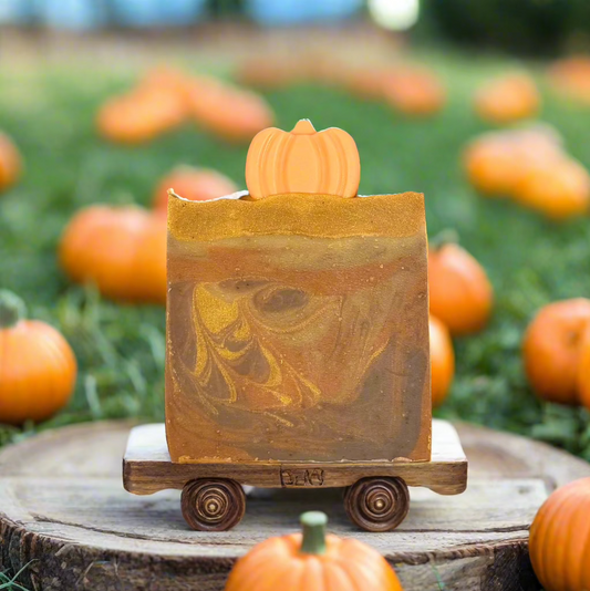 Cozy Pumpkin Cream Bar Soap (CP)