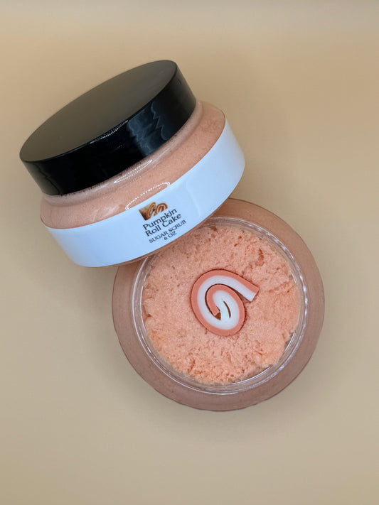 Pumpkin Roll Cake Sugar Scrub