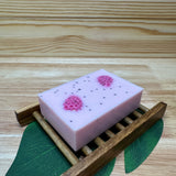 Pink Strawberry Bar Soap