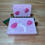 Pink Strawberry Bar Soap