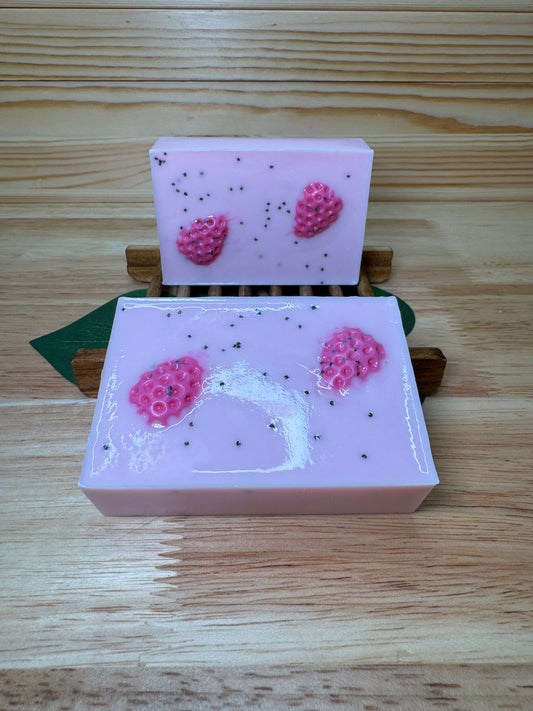 Pink Strawberry Bar Soap