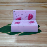 Pink Strawberry Bar Soap